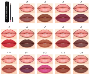 Crayon à lèvres liquide mat waterproof MLM, gloss à lèvres végétalien et sans cruauté, soyeux, facile à appliquer, cosmétiques pour les lèvres, crayon à lèvres longue tenue - Product Image 2