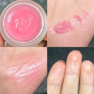 Gommage exfoliant végétalien à la fraise pour les lèvres, baume hydratant rose, masque éclaircissant pour lèvres foncées, soin des lèvres au sucre, marque privée MLM - Product Image 5