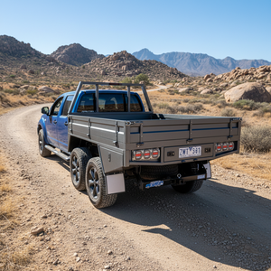 Plataforma Estándar para Camioneta de Cabina <span class=keywords><strong>Extra</strong></span> para Hilux, Ranger, Dmax, Bt50 con Estribos Laterales Reforzados y Puerta Trasera Reforzada - Product Image 4