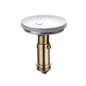 Panneau de vidange de baignoire escamotable durable, accessoire à commande au pied, en acier inoxydable et en PP, pour salle de bain - Product Image 4