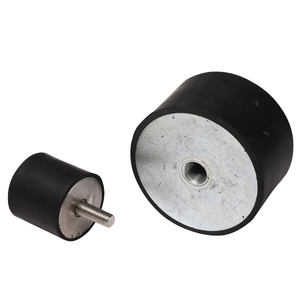 ราคาโรงงานบูชทรงกระบอกยางบัฟเฟอร์ยางกันกระแทกยางติดเครื่องยนต์ยางป้องกันการสั่นสะเทือนโช้คอัพ - Product Image 1