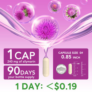 עשבי תיבול אורגניים חלב גדילן פרמיה כבד פרמיה קפסולות ניקוי הגוף ניקוי רעלים גוף ניקוי רעלים תוספת 1000 מ ג - Product Image 6