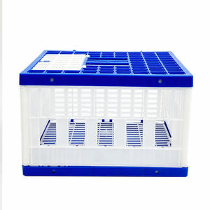 Cage à pigeons en plastique de taille moyenne, pliable, pour l'entraînement, la course et les fournitures pour pigeons voyageurs - Product Image 5