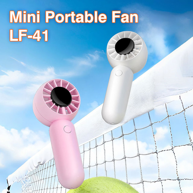 New Design Portable USB Mini Bladeless Brushless Motor Rechargeable Handheld Fan for Summer Outdoor Use Car & Household
