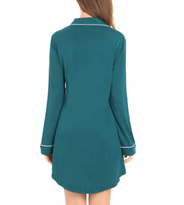 <span class=keywords><strong>Camicie</strong></span> <span class=keywords><strong>da</strong></span> <span class=keywords><strong>Notte</strong></span> Personalizzate per Donne, Manica Corta/Lunga, <span class=keywords><strong>con</strong></span> <span class=keywords><strong>Bottoni</strong></span>, Pigiami Premaman, Abiti per Allattamento, Abbigliamento <span class=keywords><strong>da</strong></span> <span class=keywords><strong>Notte</strong></span> - Product Image 2