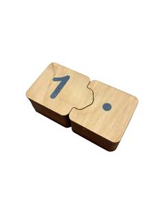 Juego Educativo de Rompecabezas de Madera de Abedul de Alta Calidad con Alfabeto y Números Montessori para Niños, Modelo Verde MOT-0092, Envío Rápido - Product Image 2