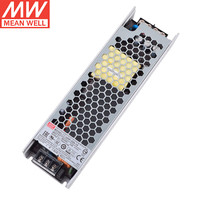 MEAN WELL 201W Fuente de alimentación 15V 13.4A Diseño sin ventilador Indicador LED de protección contra cortocircuitos PFC activo