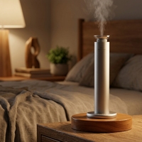 Diffuseur d'arômes intelligent en alliage d'aluminium, fonctionnement silencieux USB, forte production de brume, parfum longue durée, utilisation hôtelière, entièrement certifié