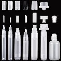 Marqueur graffiti rechargeable vide en plastique de 3 mm, en gros, en stock