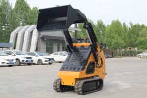 Spedizione gratuita cina di alta qualità Mini Skid Steer Loader Kubota pale ruote a basso prezzo nuovo Design Mini Crawler Track Loader per - Product Image 3