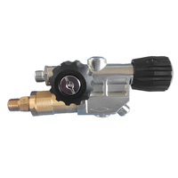 Ensemble de bloc latéral en laiton SEAM CDH avec valve unidirectionnelle et alimentation en gaz réglable pour casques de plongée commerciaux
