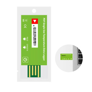 YSUP-15P Enregistreur de données de température USB jetable à usage unique, autonomie 1 à 360 jours, pour chaîne du froid - Product Image 1