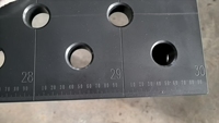 Table de travail de soudage flexible 3D à quatre trous Meisida D28, en fonte Q355, gabarit modulaire, assemblage robotisé de précision, surface nitridée