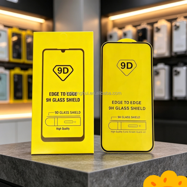 HD Clear 9D Tempered Glass Screen Protector Huge Inventory Cheap Wholesale Shock Resistant Film for Samsung A20, A30, A50