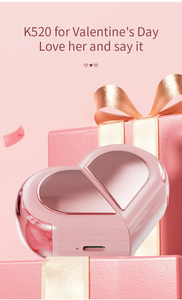 Audífonos In-Ear Inalámbricos VTG30 TWS 5.3 para Juegos, Audífonos Creativos con Forma de Corazón Giratorio, Sonido Estéreo de Alta Fidelidad, <span class=keywords><strong>Auriculares</strong></span> K520 - Product Image 5
