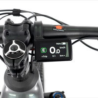 Nouveau VTT Électrique Tout Suspendu 2026 Moteur Central 500W Batterie 48V 720Wh 12 Vitesses 45km/h 15AH Électronique Sans Fil pour Adultes