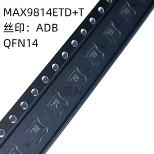 <b>Maxim</b> Integrated MAX9814ETD+T QFN14 Audio Power Amplifier Surface Mount IC Chip - Product Image 1