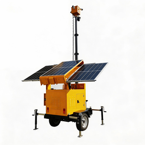 Sistema de Cámaras de Seguridad con Energía Solar, Vigilancia en Tiempo Real 24/7 para Estacionamientos - Product Image 1
