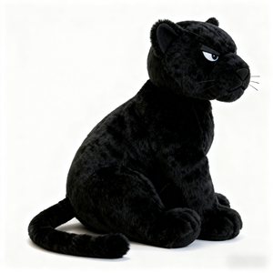 Cao cấp tùy biến con Beo đen đồ chơi sang trọng Búp bê thú nhồi bông đồ chơi với bản vẽ mẫu cho búp bê linh vật của công ty - Product Image 3