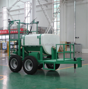 Máquina Portátil de Hidrosiembra de 2000 Litros, Tanque de Polietileno Tipo Carrito, Esparcidor de Semillas de Césped para Jardinería - Product Image 6