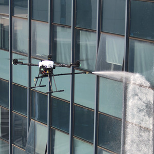 โดรนทำความสะอาด Jiusi D15R สำหรับทำความสะอาดหน้าต่างอาคาร - Product Image 1