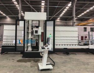 Nouvelle machine de perçage et de fraisage verticale automatique CNC EWORLD, commande PLC, entraînement par moteur, équipement de traitement de haute performance, acier 4-25 mm - Product Image 5