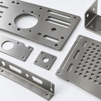 Fabrication sur mesure de tôles en aluminium, découpe laser, pliage, poinçonnage, boîtiers d'équipement, OEM, ODM