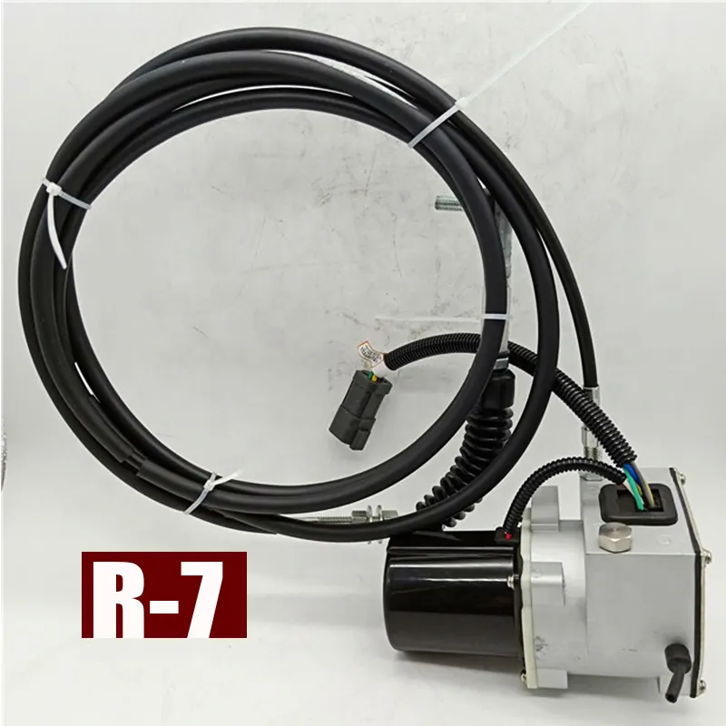 Throttle Motor R215-7 R225-7 R210-7 R200-7 R80-7 R305-7 R225LC-7 R210LC-7 Actuator Motor 21EN-32220 Excavator Accelerator Cable