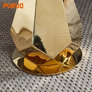Modern Unique New Style Taper Shape Living Furniture Mirror Tempered <strong>Glass</strong> Top <strong>Round</strong> <strong>Side</strong> <strong>Table</strong> - Product Image 5