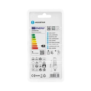 Bombilla LED E27 9W, ahorro de energía y larga duración, ideal para iluminación doméstica y comercial. - Product Image 3