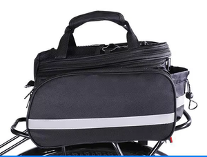حقيبة سرج الدراجة العصرية المقاومة للماء مع سحاب إغلاق الحقيبة الأنيقة لركوب الدراجات - Product Image 5