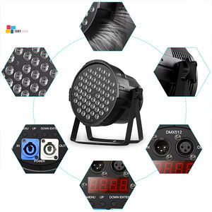 Lampada Led a colori 54 pz <span class=keywords><strong>3w</strong></span> Led Par 64 Rgb Dmx luce Led Par Can per <span class=keywords><strong>Dj</strong></span> Disco Ktv Nightclub - Product Image 3