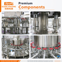 Línea de Producción de Llenado de Aceite Serie OF de Eceng Packaging, 2000BPH