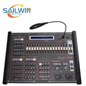 Controle dmx512 para palco de discoteca, luz solar 512 console manual