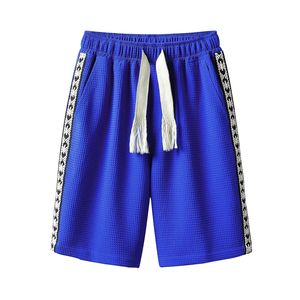 Pantalones cortos personalizados con logo para hombre, novedad de verano 2025, pantalones sueltos con letras, pantalones Joker, informales, transpirables, cómodos, de cinco puntos. - Product Image 3