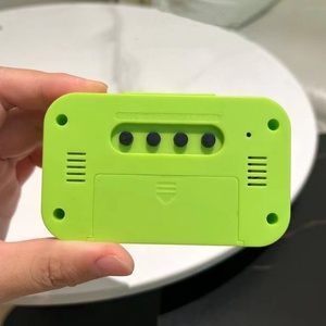 Jumon intelligente sveglia digitale nero bianco Display <span class=keywords><strong>LCD</strong></span> con <span class=keywords><strong>Timer</strong></span> calendario temperatura luce Led per ufficio camera da letto - Product Image 4