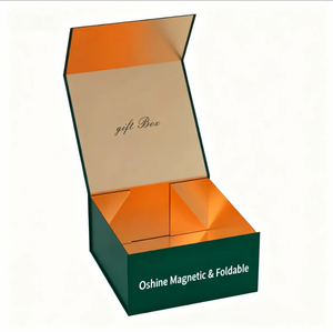 Wholesale Luxury Book <b>Large</b> Size Embossed Matt Lamination High Gift <b>Box</b> Foldable Magnetic Rigid Closure Custom Lid Stamping - Product Image 1