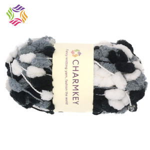 Fil de <span class=keywords><strong>laine</strong></span> boule de neige 100% fil à tricoter à la main en polyester épais pour <span class=keywords><strong>crochet</strong></span> fait main - Product Image 4