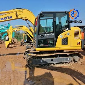 รถขุดขนาดเล็ก โคมัตสึ PC60-8a สภาพดี 6 ตัน เครื่องจักรก่อสร้างมือสอง รุ่น PC60-7 และ PC60-8a - Product Image 4