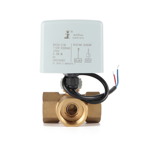บอลวาล์วไฟฟ้าอัตโนมัติขนาดเล็ก2ทาง3ทางน้ำ - Product Image 1