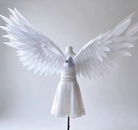 Ornement floral Ailes d'ange électriques, accessoire de bouquet pour la décoration de fêtes et événements de confession 520, vente en gros