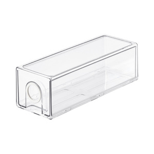 Contenedores de alimentos para congeladores Encimeras de cocina Estantes de almacenamiento de plástico transparente Cajas de almacenamiento de plástico grandes - Product Image 5
