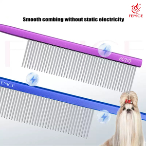 Peines de Cola de <span class=keywords><strong>Rata</strong></span> Fenice de Nivel Profesional para Peluquería Canina, Peine Divisor de Pelo para Perros de Pelo Largo - Product Image 4