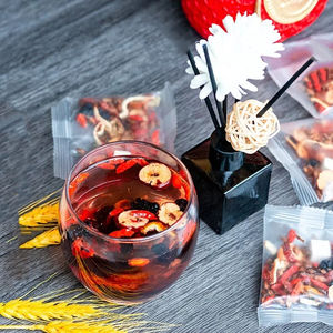 Teh Kesehatan Ginseng Amerika & Astragalus Mulberry Htfoodie-Paket Mawar Musim Semi/Musim Panas & Goji Berry-Teh Mentah untuk Wanita - Product Image 1