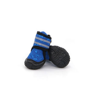 सांस जाल कुत्ते के जूते के लिए गर्मियों में फैशन और गैर पर्ची जूते कुत्ते के लिए इनडोर और आउटडोर पालतू जूते - Product Image 5