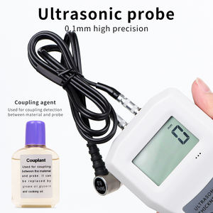 Nuovi arrivi UM6700 spessimetro ad ultrasuoni grande schermo LCD spessimetro con sonda ampiamente utilizzato - Product Image 4