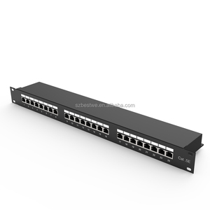 แผงแพทช์ CAT5E แบบมีชีลด์ 24 พอร์ต ผลิตตามสั่ง (OEM) |   FTP 1U 19" แร็คเมาท์ |   แผงเครือข่าย RJ45 สำหรับศูนย์ข้อมูล - Product Image 3