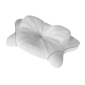 Cổ tử cung gối cho cổ Pain Relief đường viền Bộ nhớ bọt gối cho ngủ Ergonomic gối với Breathable pillowcase