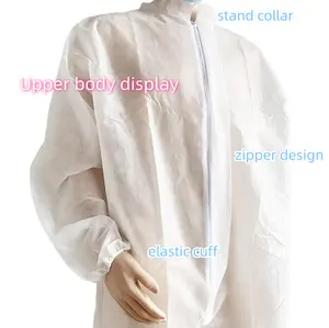 Хорошая цена, костюм для всего тела, изоляционный костюм, одноразовая Защитная спецодежда, сделано в Китае