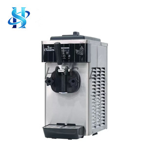 Piccola Macchina Automatica per Gelato in Acciaio Inox, 3 Gusti, Commerciale, da Tavolo, Singola, per Gelato Soft, per Esterni - Product Image 1